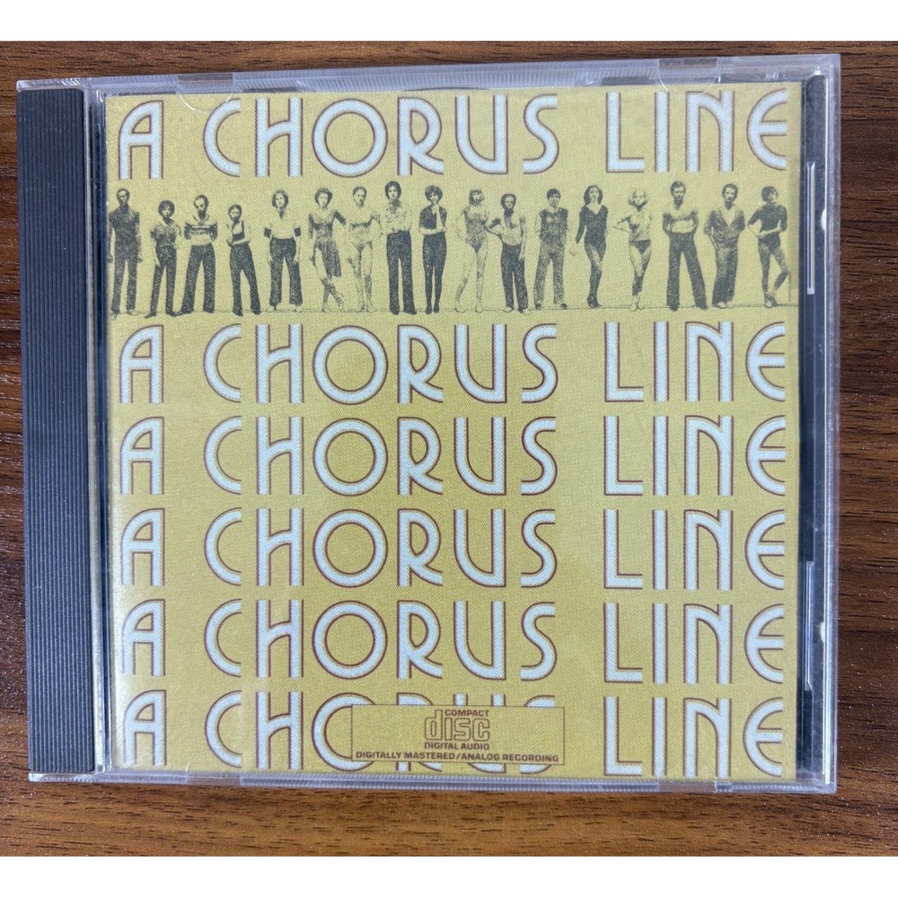 A Chorus Line Soundtrack CD Original Cast‎ Recording 1975